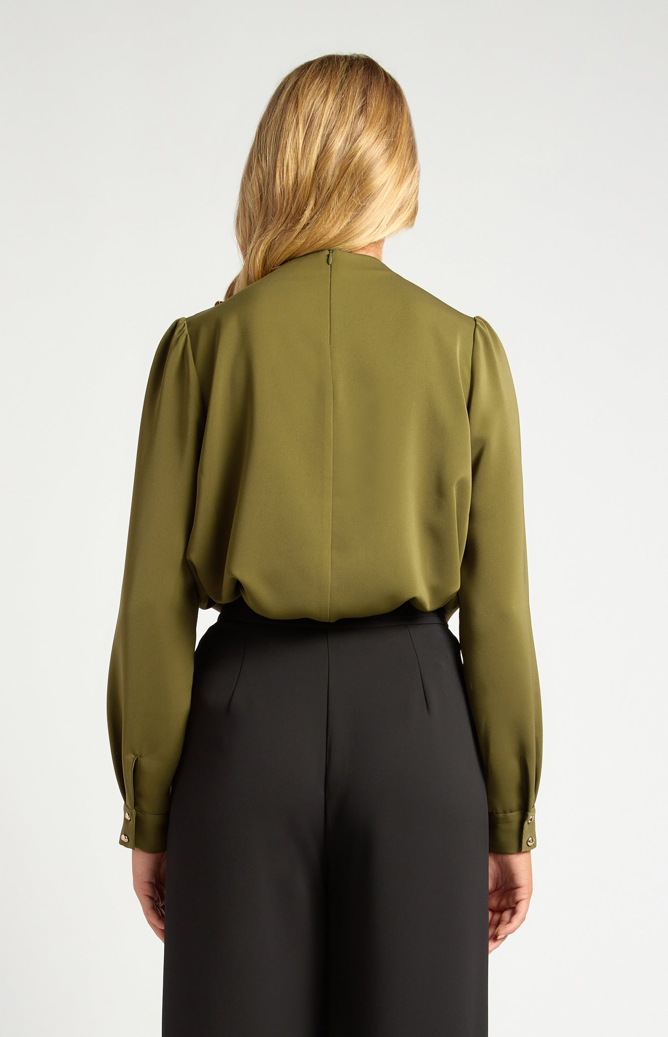 Willow Olive Blouse