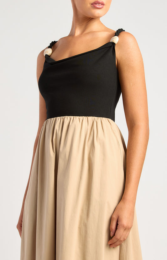 Luna Marble Midi Dress