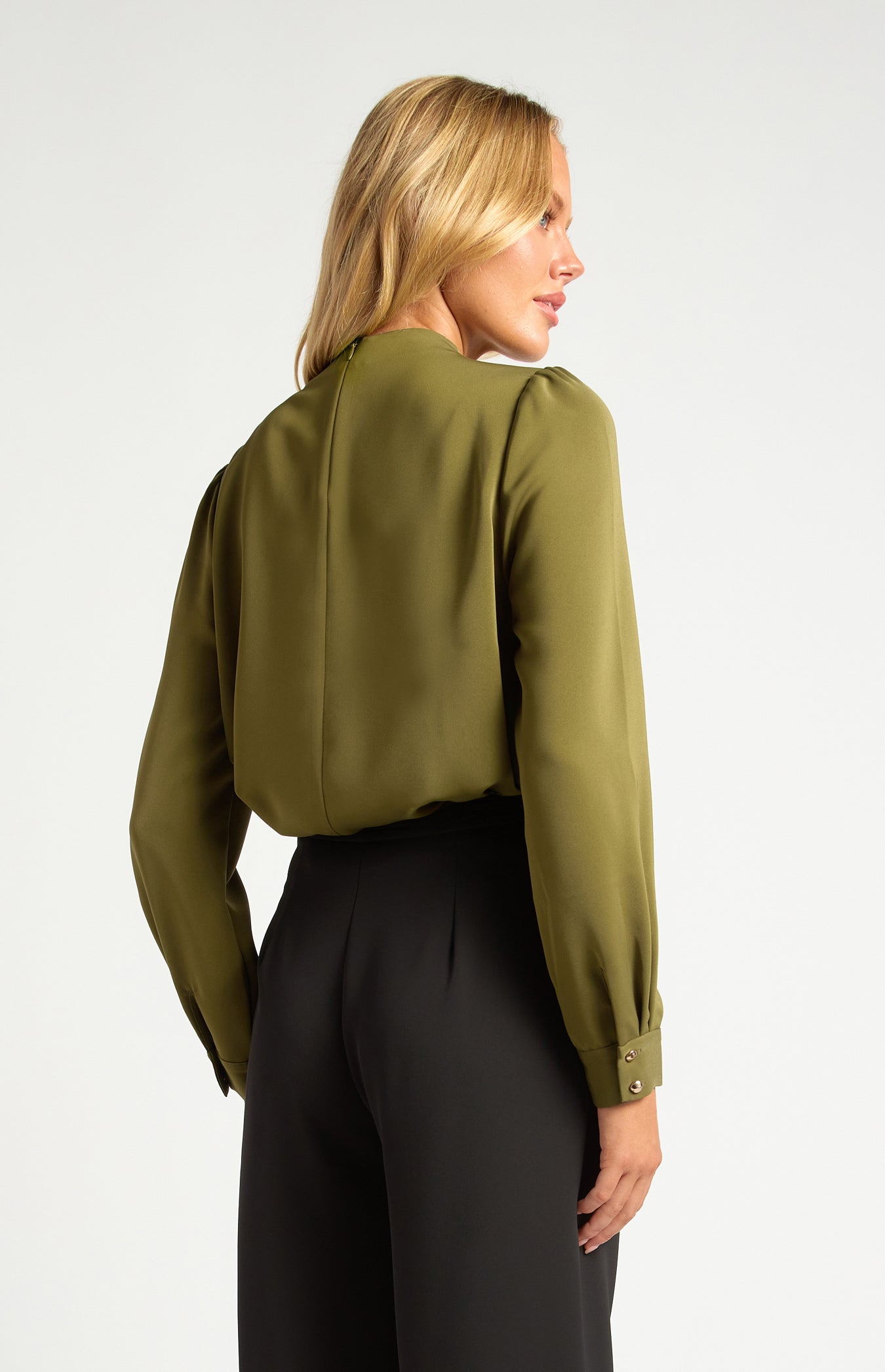 Willow Olive Blouse