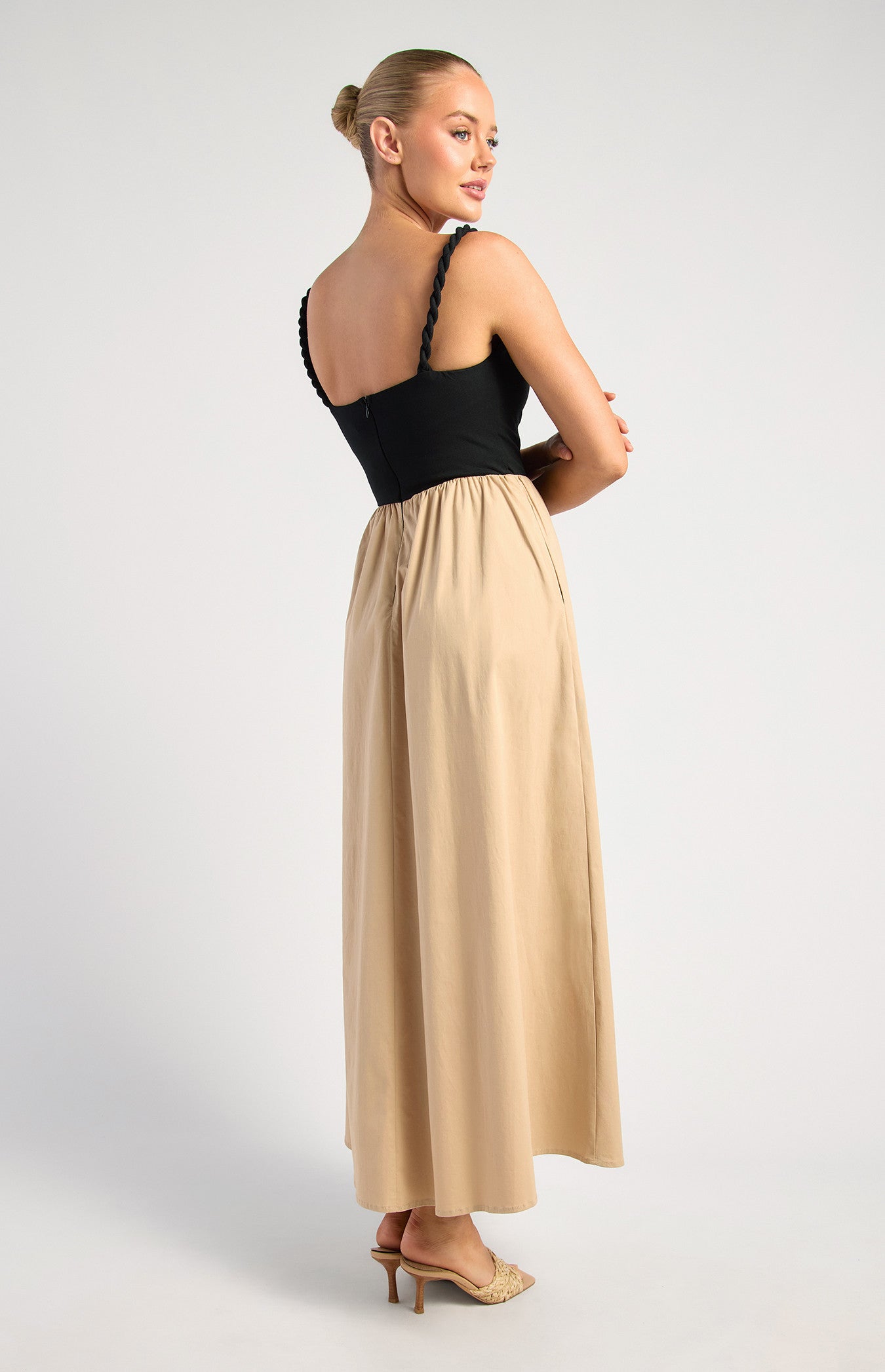 Luna Marble Midi Dress